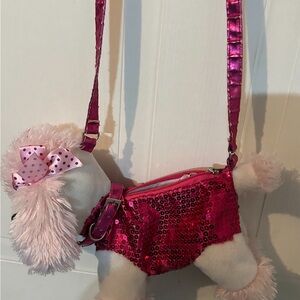 Little girl puppy purse
